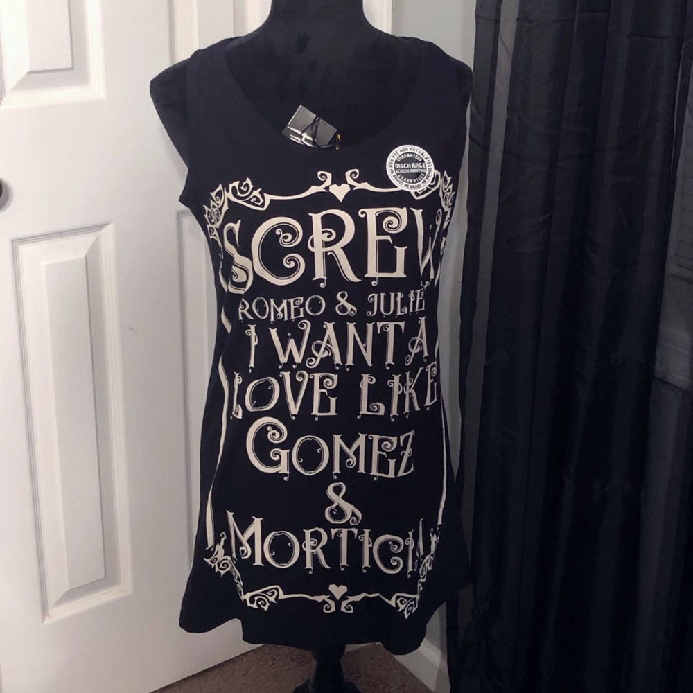 Heartless screw Romeo & Juliet tank size XL
